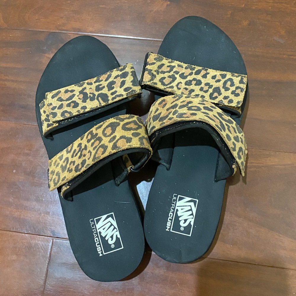 Vans Animal Cayucas Slide Mega Platform Sandal
